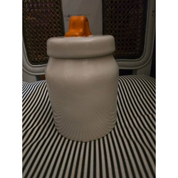 NWT Rae Dunn Halloween Baby Jack O'Lantern Icon Canister - Picture 4 of 12
